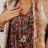 Cabinside Sips Druzy Necklace Image - 1