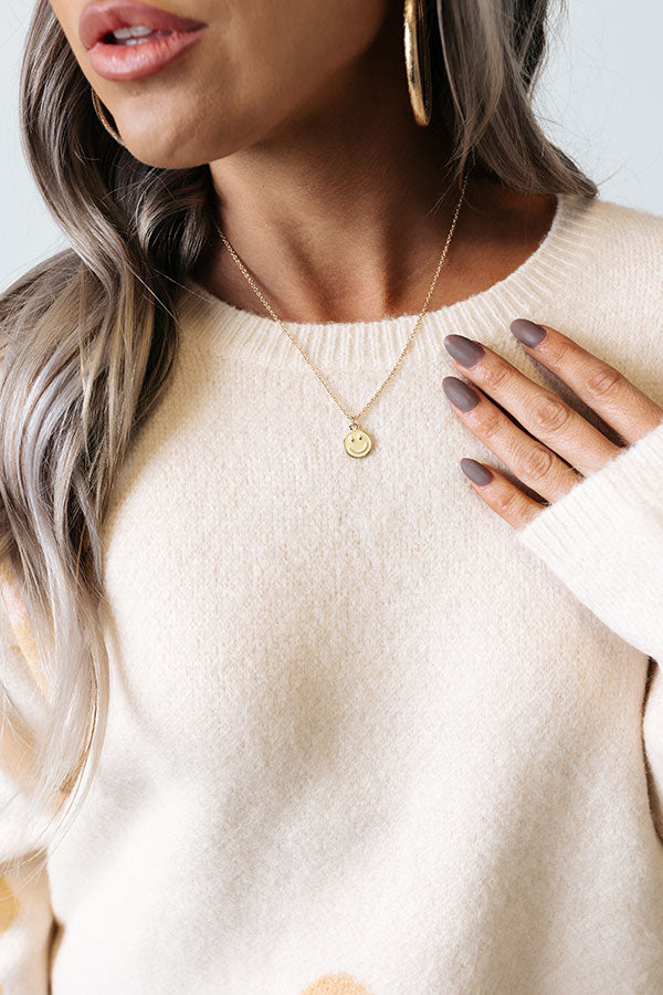 Shy Smile Necklace Image - 1