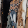 Telluride Tales Shift Top In Mocha Image - 1