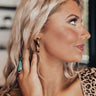 Simmering Love Hoop Earrings Image - 1