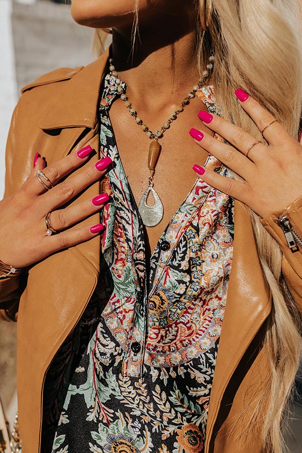 Western Skies Semi Precious Necklace