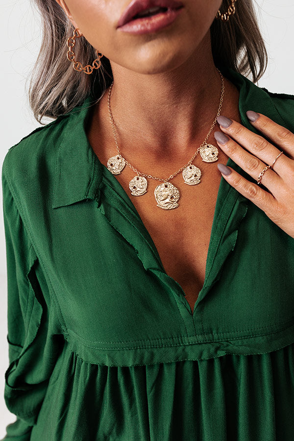 Space For Grace Necklace In Gold Image - 1