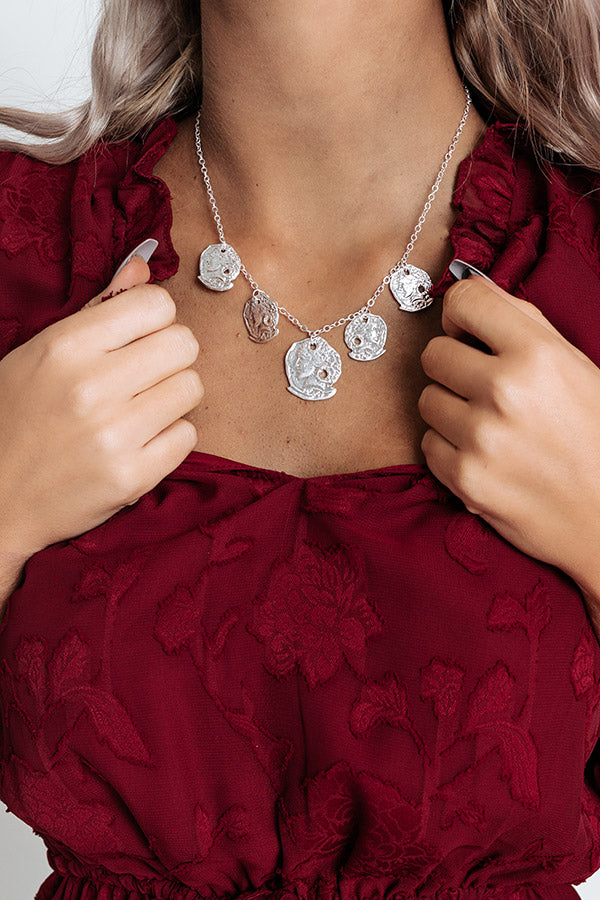 Space For Grace Necklace In Silver Image - 2