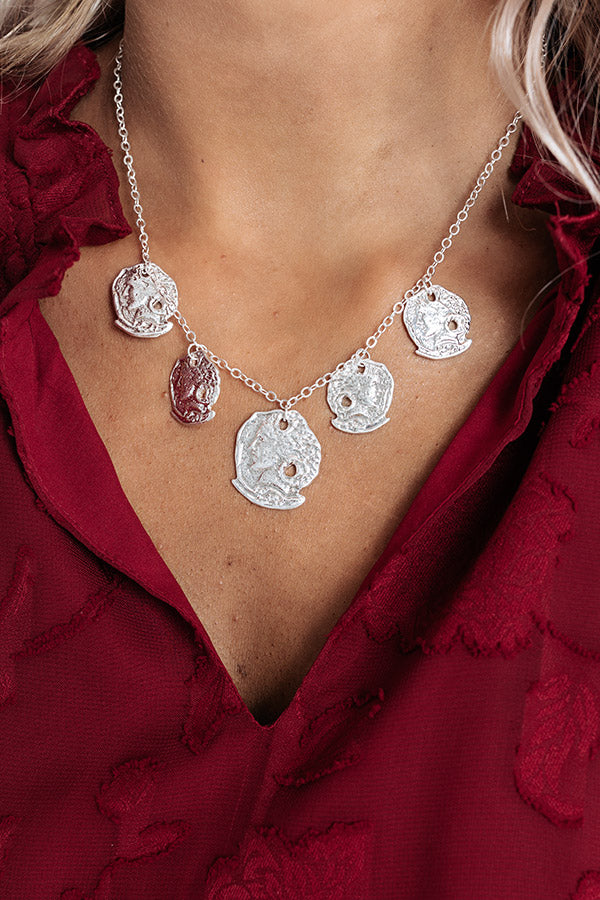 Space For Grace Necklace In Silver Image - 1