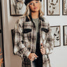Practice Makes Perfect Plaid Jacket In Brown Image - 1