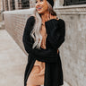 Iced Coffee Life Knit Cardigan In Black Image - 1