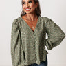 Flirting For Fun Shift Top In Pear Image - 1