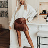 Cozy Aura Knit Crop Sweater Image - 1