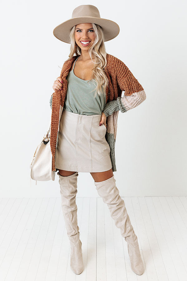 Senora Sunrise Chenille Cardigan