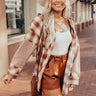 Coffee Aroma Plaid Jacket Image - 1