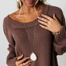 Sierra Nevada Necklace In Ivory Image - 1