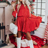Charming Life Polka Dot Dress in Red Image - 1