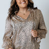 Hang Onto Love Leopard Shift Top Curves Image - 1
