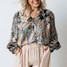 Happy Hour Fun Floral Shift Top Curves Image - 1