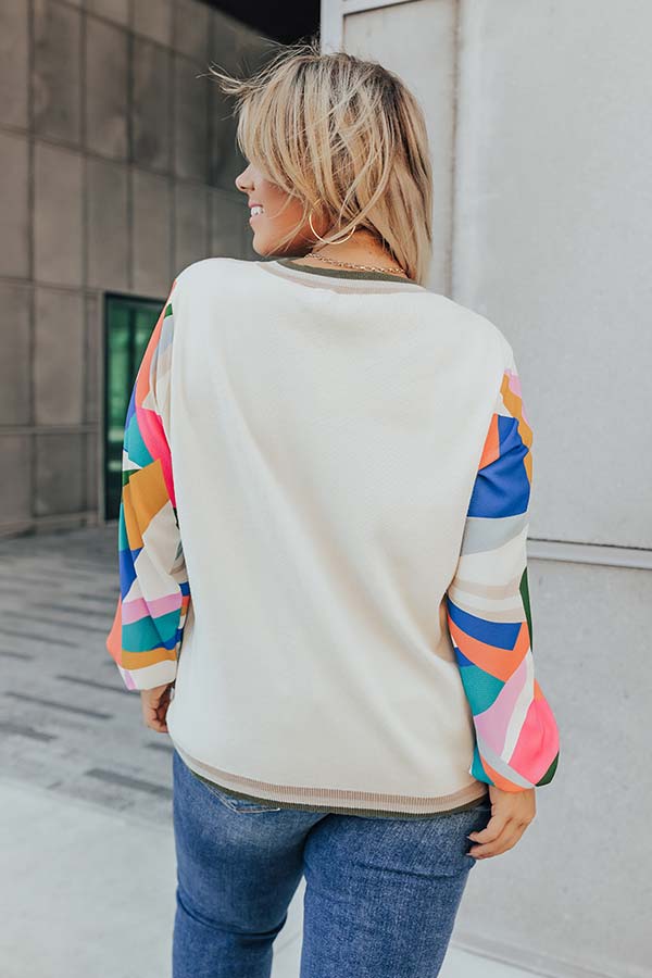 Living The Good Life Sweater Top Curves Image - 4