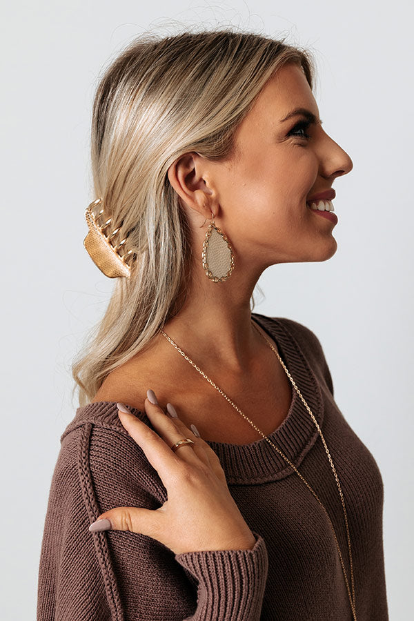 Sierra Nevada Earrings In Ivory