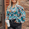 Cafe On Broadway Floral Shift Top Curves Image - 1
