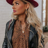 Every Night Is A New Adventure Earrings In Cheetah Print Image - 1