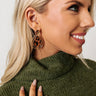 Every Night Is A New Adventure Earrings In Leopard Print Image - 1