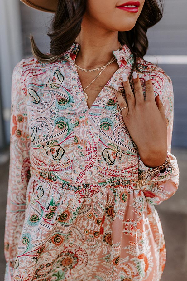 Perfectly Yours Floral Shift Dress Image - 3