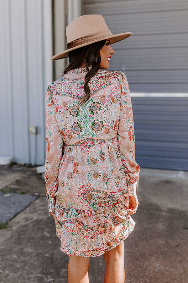 Perfectly Yours Floral Shift Dress Image - 4