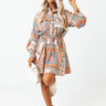 Glam Slam Dress in Rust Image - 1
