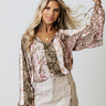 Drive Them Wild Floral Shift Top Image - 1