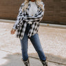 Fall Hike Flannel Top In White Image - 1