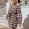 Cocoa Classic Checkered Dress Curves Image - 1