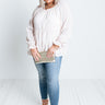 Infinitely Grateful Babydoll Top In Light Pink Curves Image - 1