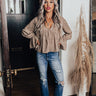 Living In Style Leopard Babydoll Top Image - 1
