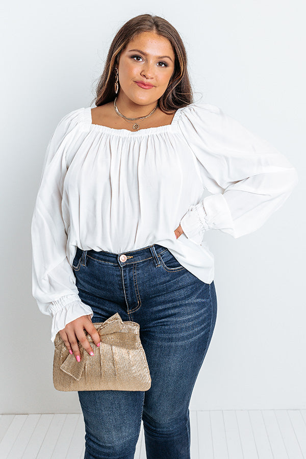 Signature Move Shift Top In White Curves Image - 1