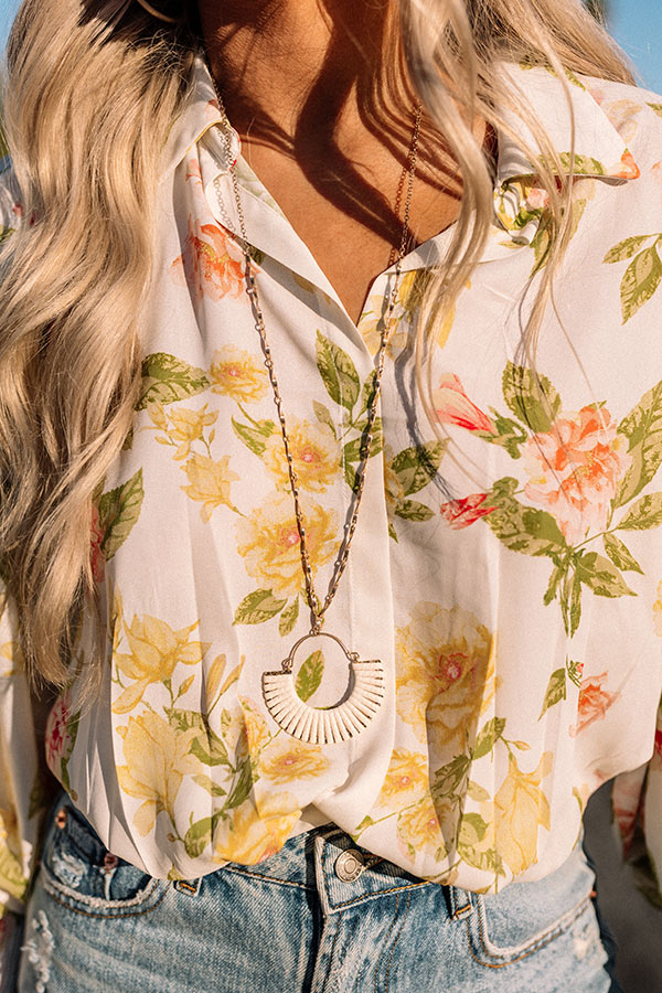Mountain Ranch Necklace In Ivory