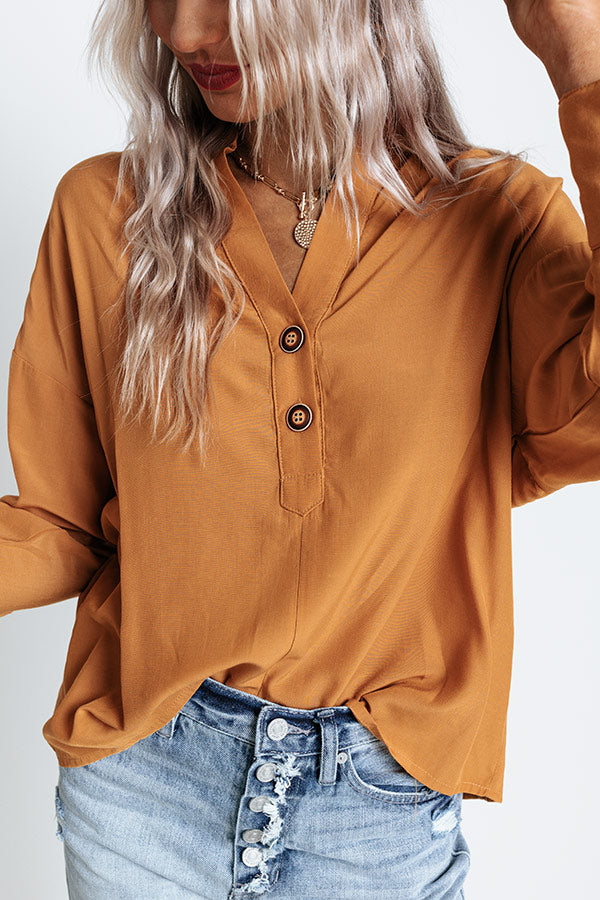 Balcony Nights Shift Top In Golden Honey Image - 4