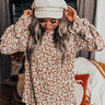 Pumpkin Patch Please Leopard Shift Top In Light Mocha Image - 1