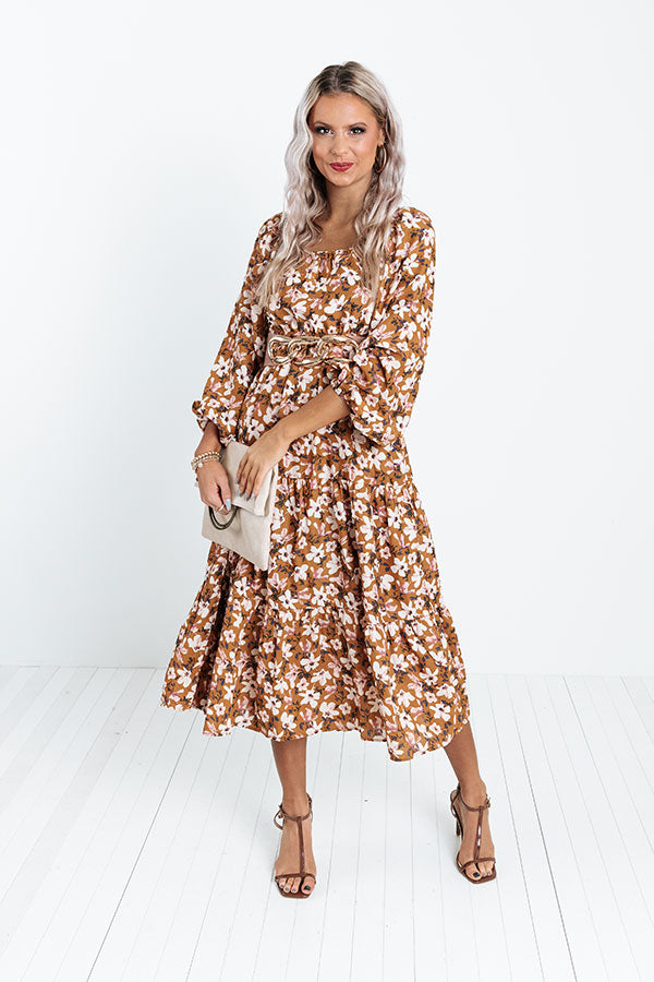 Sweet Sundae Floral Midi Image - 1