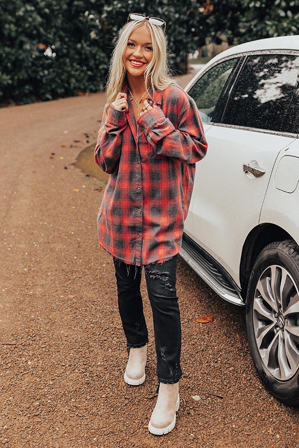 Blame It On The Weather Flannel Image - 1