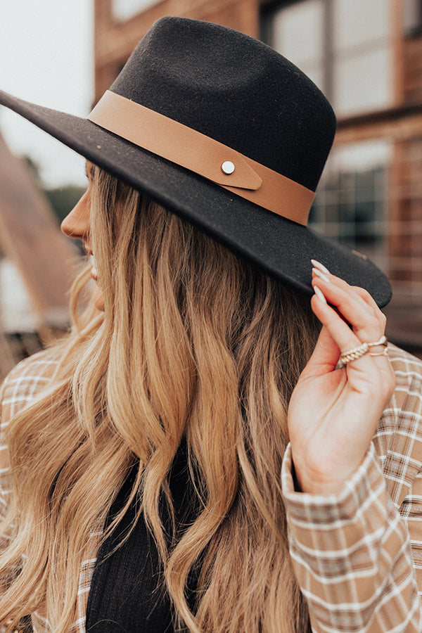Sweetheart In The City Fedora In Black Image - 2