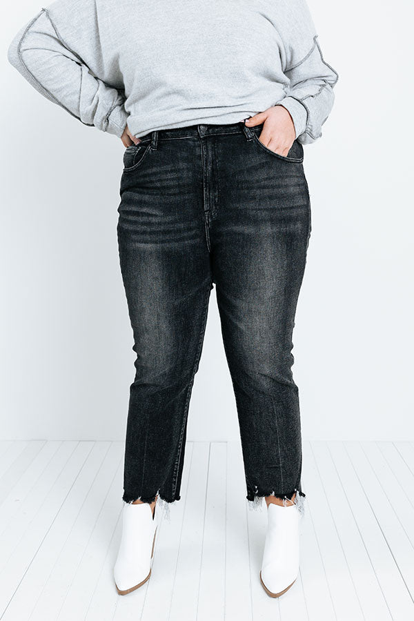 Risen The Nancie High Waist Ankle Flare Curves Image - 2
