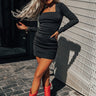 Spotlight Town Sweater Dress Image - 1