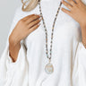 Wishing You Well Semi Precious Necklace In Mint Image - 1