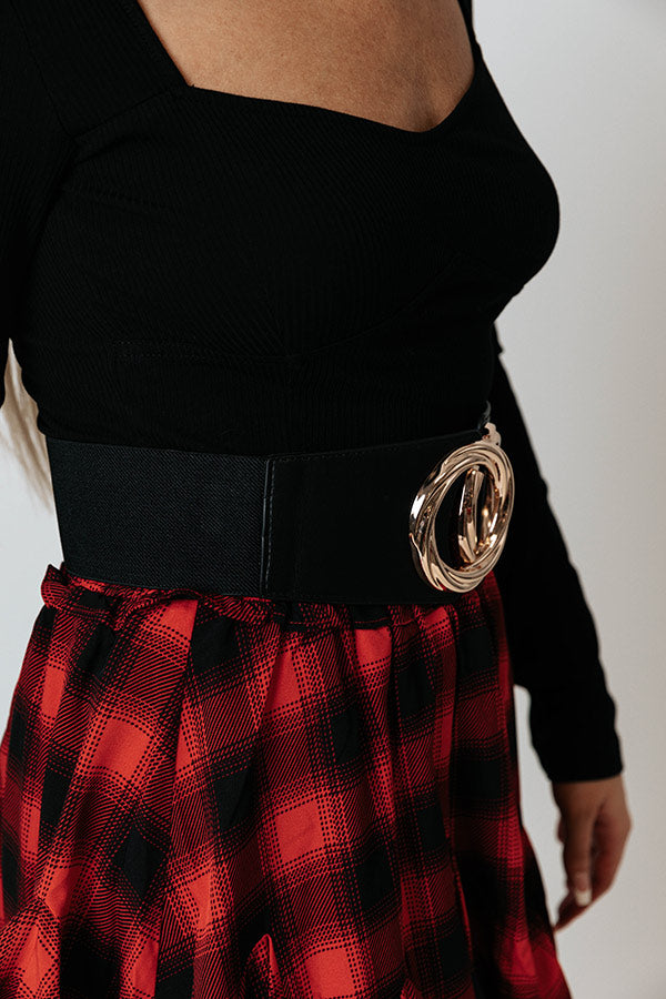 Living In Style Belt In Black Image - 2