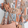 Living In Style Belt In Latte Image - 1