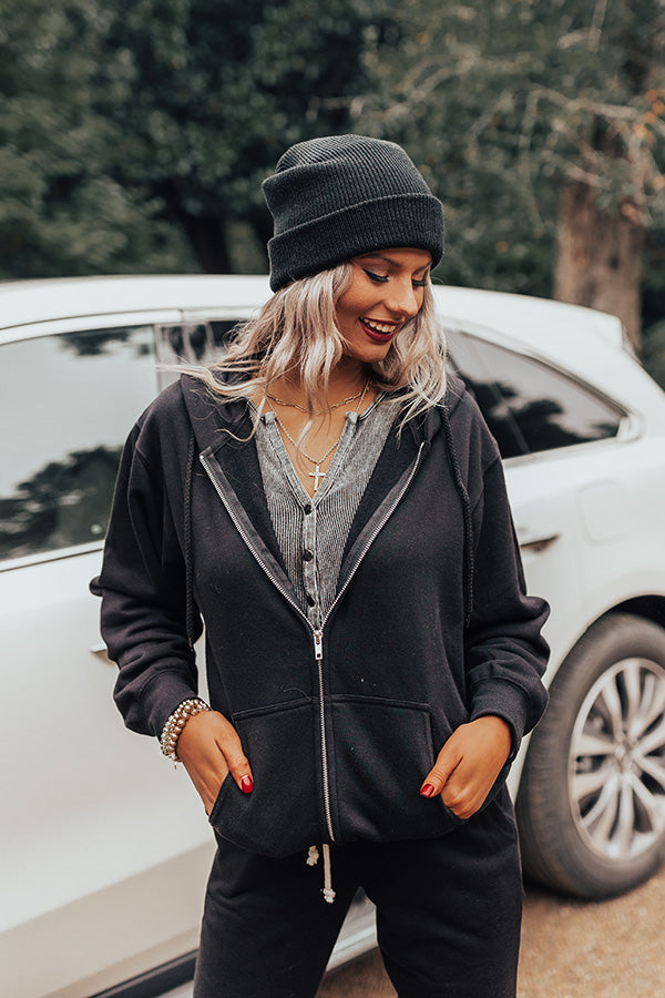 Count On You Sweater In Black