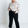 The Lari High Waist Trousers In Black Curves Image - 1