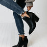 The Lundy Faux Leather Bootie In Black Image - 1