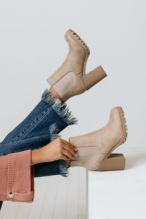 The Kenna Bootie In Stone
