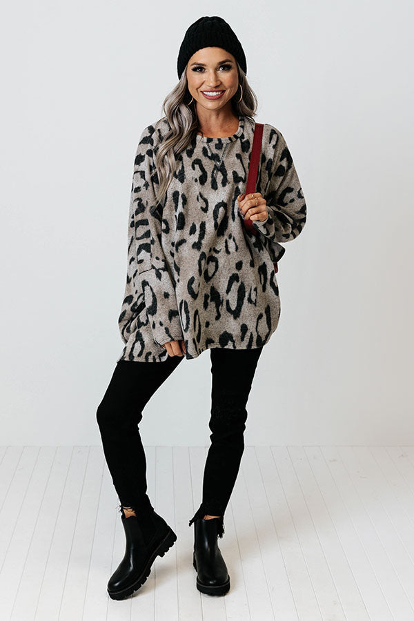 Aim The Spotlight Leopard Tunic Image - 1