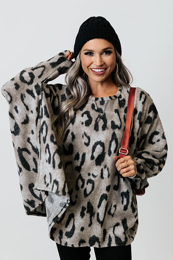 Aim The Spotlight Leopard Tunic Image - 2