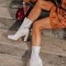 The Lia Patent Boot In Stone Image - 1